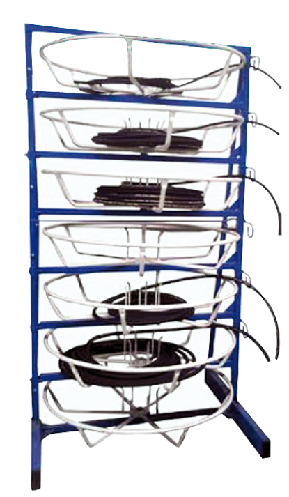 Carrousel voor hydraulische slangen